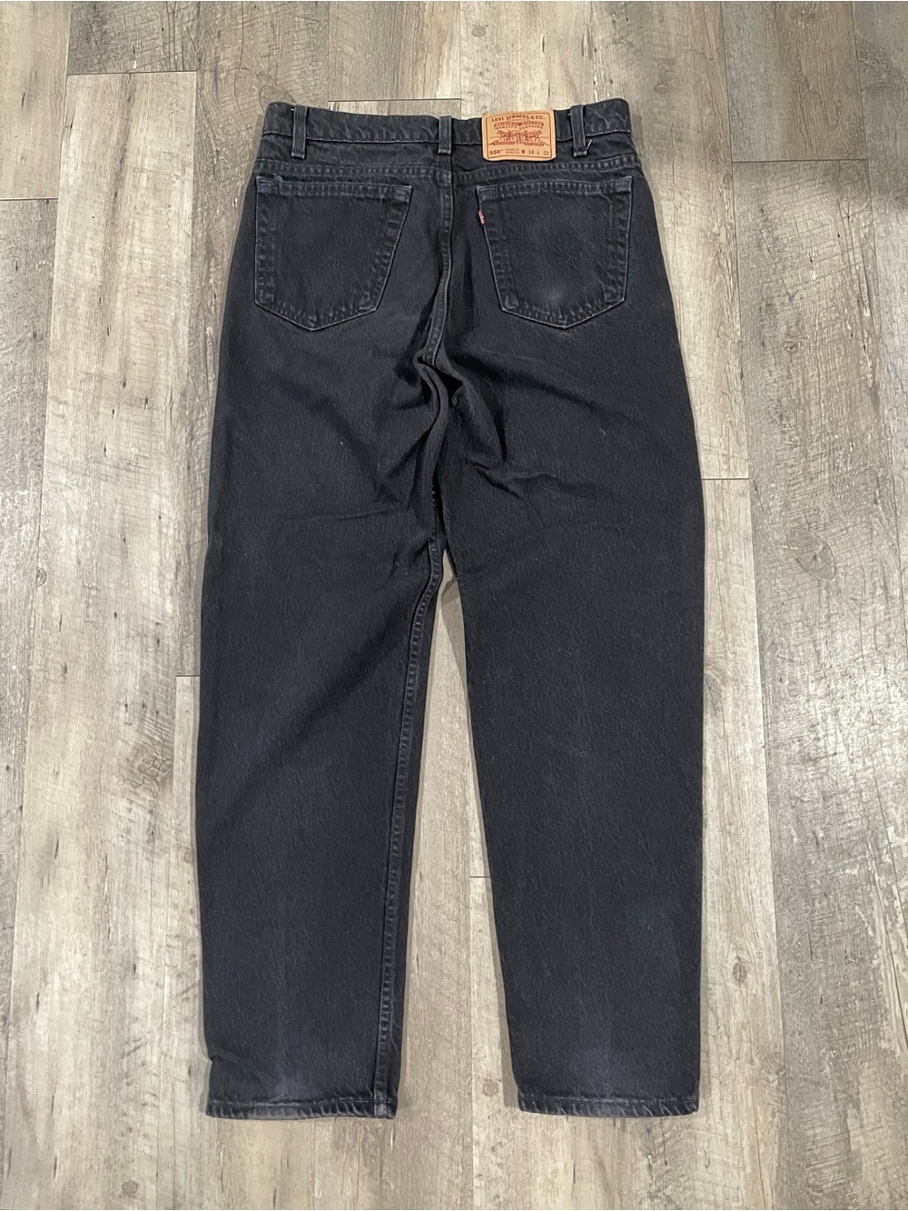 Vintage 550 Levi's Men's Black made in canada